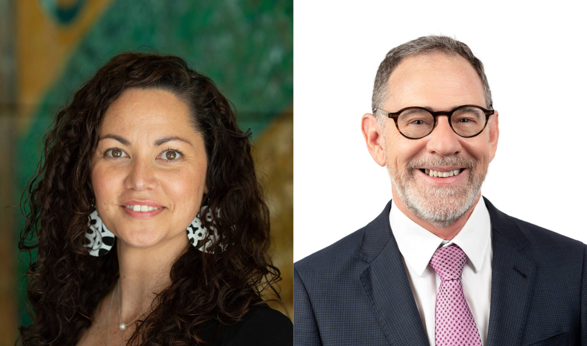 Image: Carla McGrath and Professor Scott Harrison