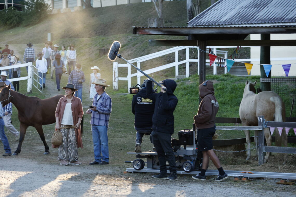 Still Photography on the set of 'Darby and Joan'