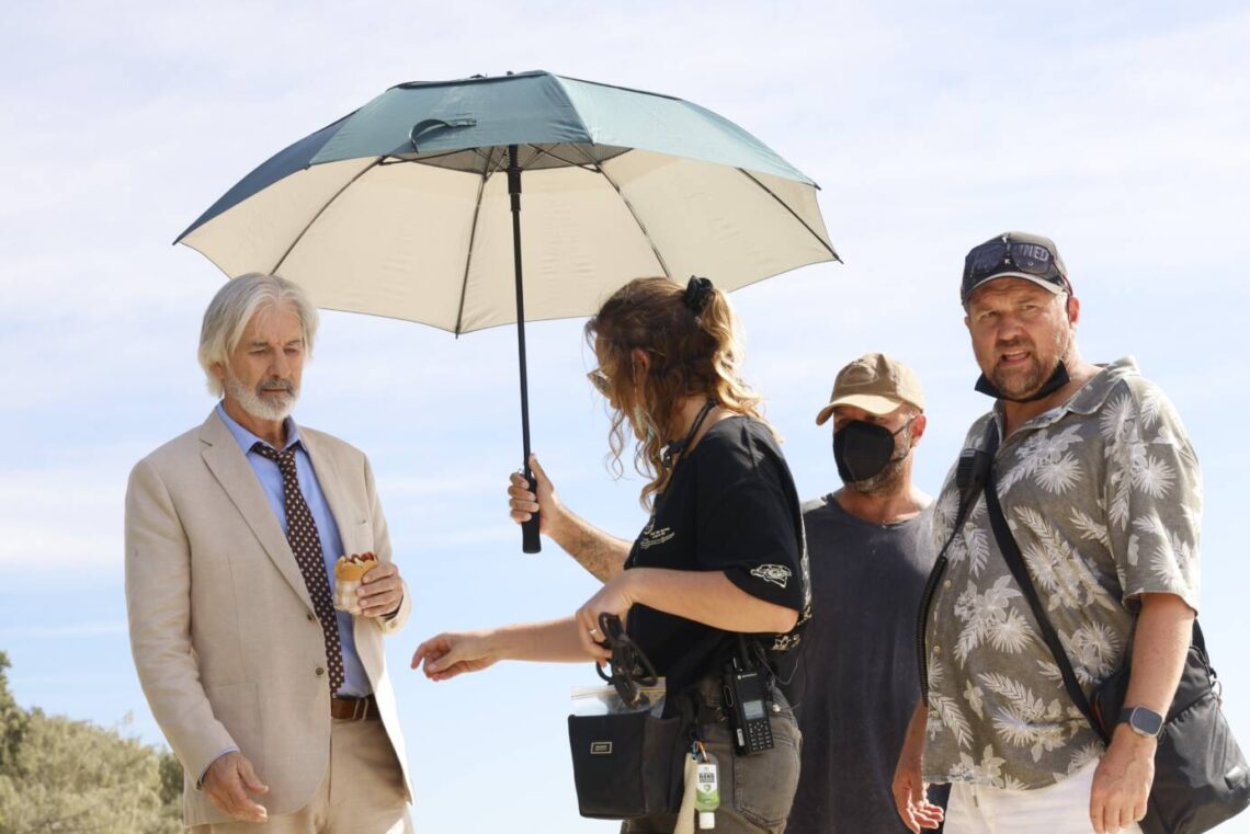 Still Photography on the set of 'Darby and Joan'