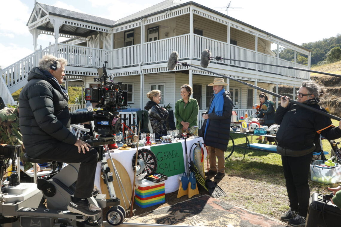 Still Photography on the set of 'Darby and Joan'