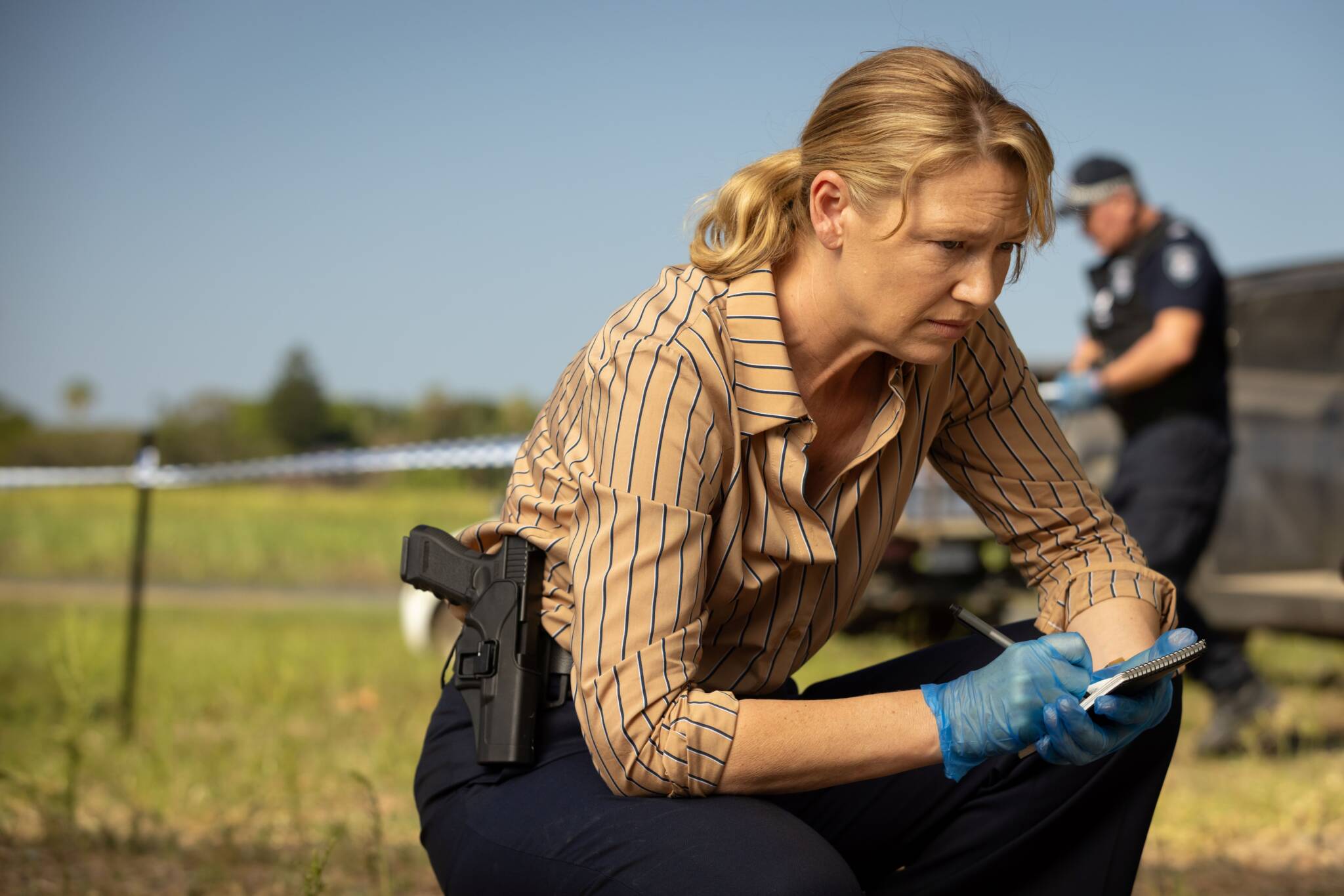 Anna Torv as Tig Pollard in Dustfall, courtesy ABC
