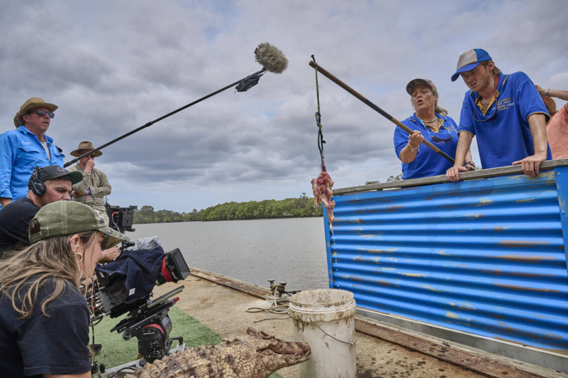 141024_DEADLOCH_S2_Nikki Britton and Blake Pavey on set in QLD_photo credit Kane Skennar-2118