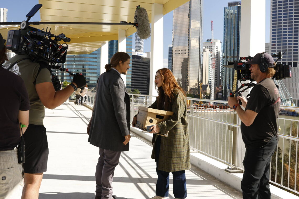 Still photography on the set of 2 Years Later