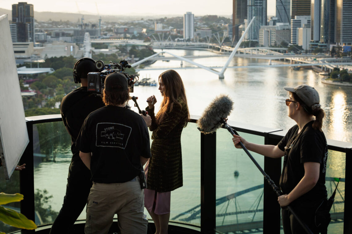 Still photography on the set of 2 Years Later